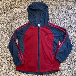 Boys Adidas Zip-up